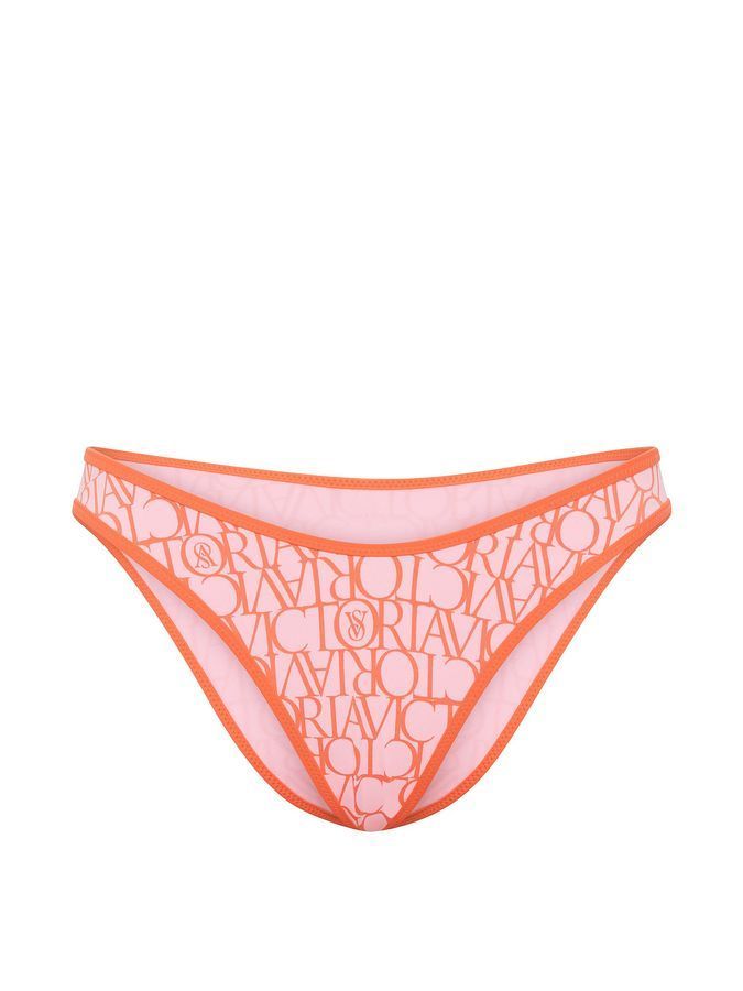 Купальник трикутний Logo Tie-Front Triangle Bikini Victoria's Secret