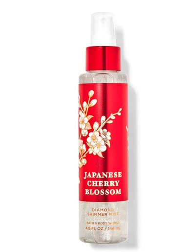 Спрей для тіла із шиммером Japanese Cherry 145ml Bath & Body Works