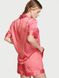 Атласна піжама з шортами Boxer PJ Рожевий, M Victoria's Secret - 4