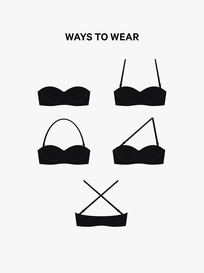 Бюстгальтер Wear Everywhere Lightly Lined Strapless Victoria's Secret
