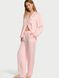 Атласна піжама з штанами Signature Satin Shine Long PJ Set Victoria's Secret - 1