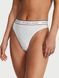 Хлопковые трусики тонг High-Waist Logo Victoria's Secret - 2