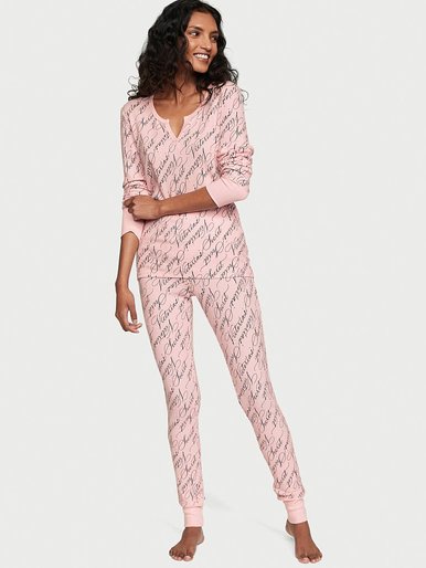 Термо піжама з штанами Thermal Long PJ Set Victoria's Secret