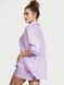 Бавовняна піжама з шортами Long-Sleeve Short PJ Set Victoria's Secret - 2