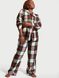 Пижама с штанами Flannel Long PJ Set Victoria's Secret - 1