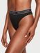 Хлопковые трусики тонг High-Waist Logo Victoria's Secret - 3