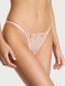 Кружевные трусики V-стрінги Bloom Embroidery Victoria's Secret - 1