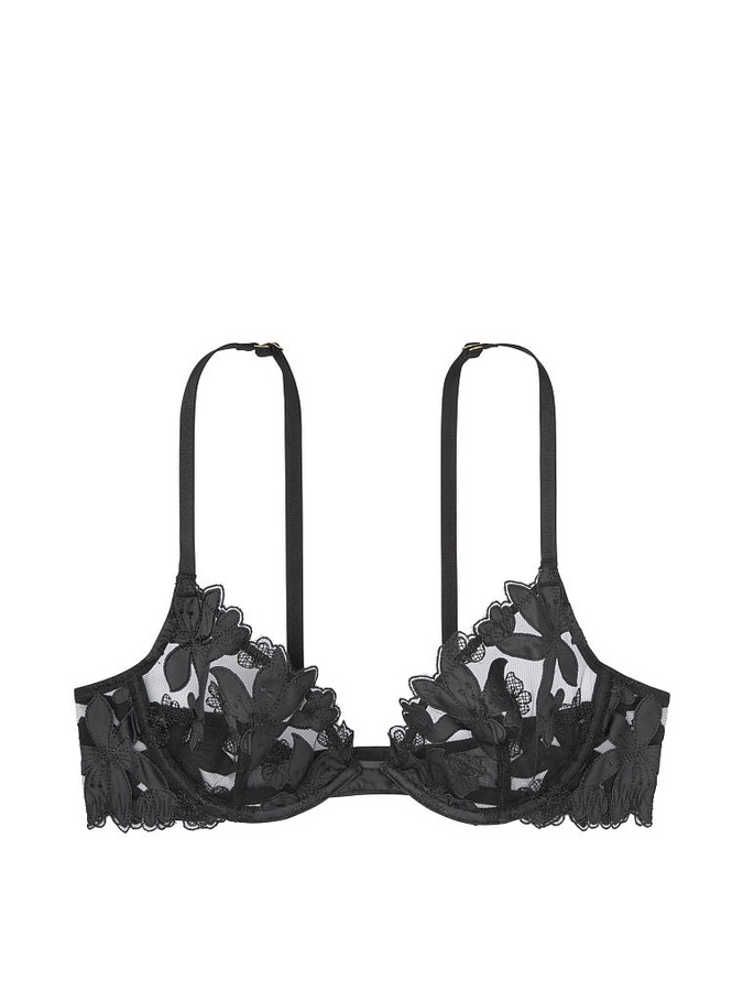 Бюстгалтер деми Floral Embroidered Luxe Lingerie Victoria's Secret