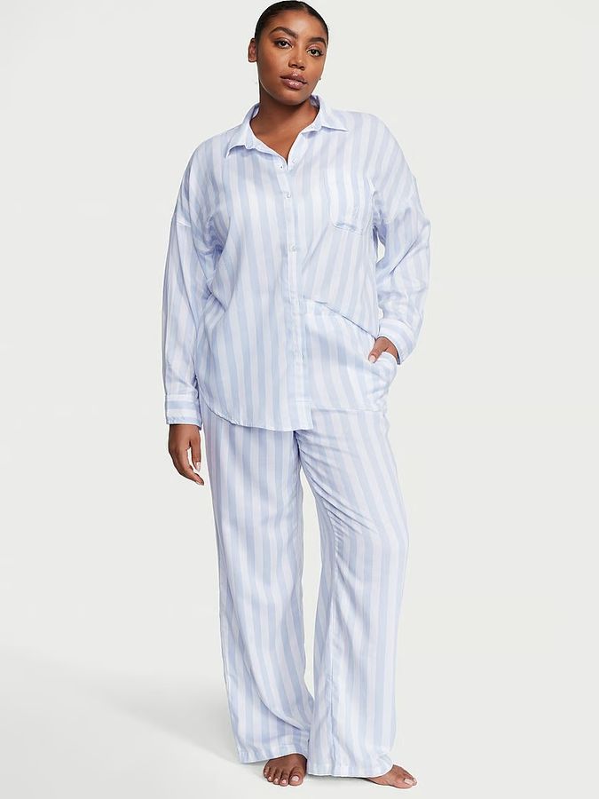 Пижама с штанами Cotton-Modal Long PJ Set Victoria's Secret