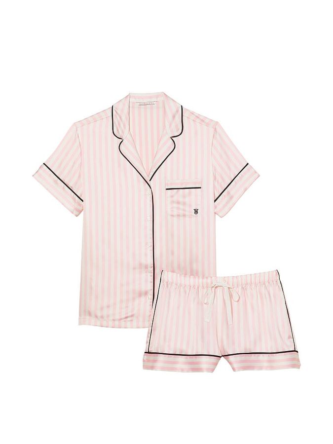 Атласная пижама с шортами Satin Short PjS Victoria's Secret