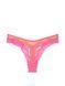 Мереживні трусики тонги Scoop Tease Victoria's Secret - 1