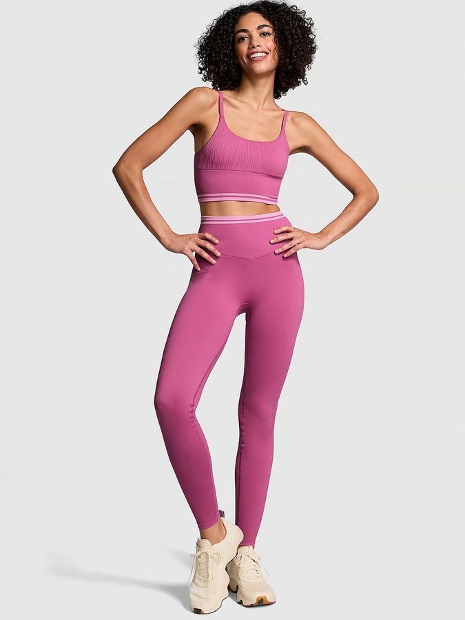 Спортивный топ Seamless Longline PINK