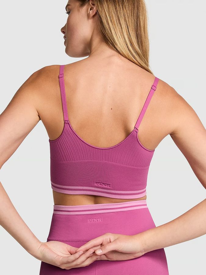 Спортивный топ Seamless Longline PINK