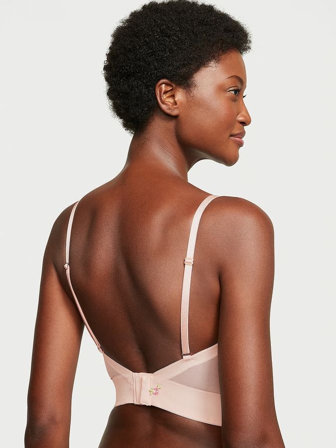 Комплект Корсет & Трусики тонг Rosebud Embroidery Dream Angels Victoria's Secret