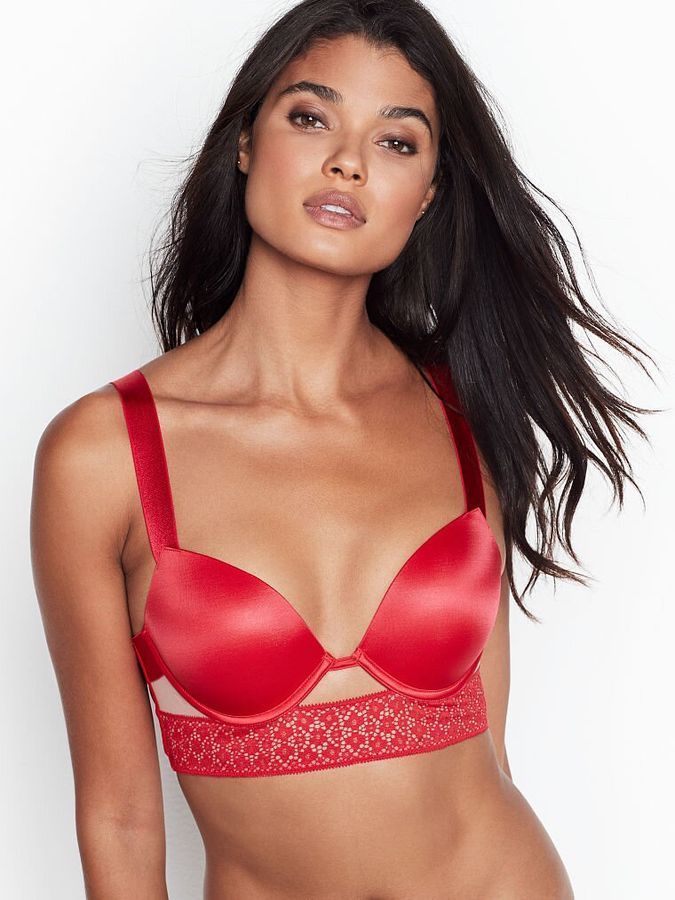 Бюстгальтер пуш-ап Banded Lace Victoria's Secret