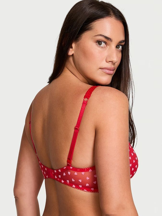 Бюстгалтер деми Unlined Hearts Tease Victoria's Secret