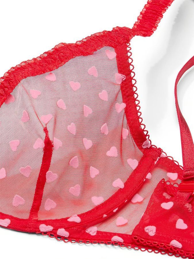 Бюстгалтер деми Unlined Hearts Tease Victoria's Secret
