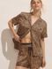 Атласна піжама з шортами Glazed Satin Short PjS Victoria's Secret - 1