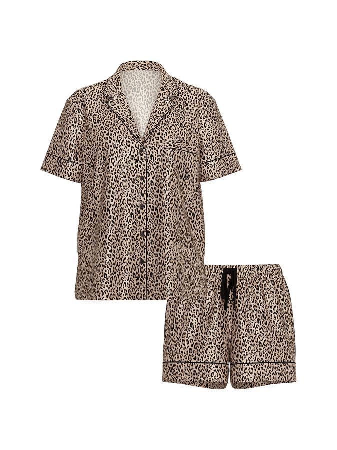 Атласна піжама з шортами Glazed Satin Short PjS Victoria's Secret
