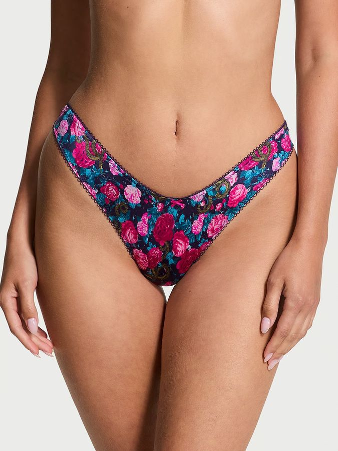 Трусики тонг Printed High-Leg Victoria's Secret