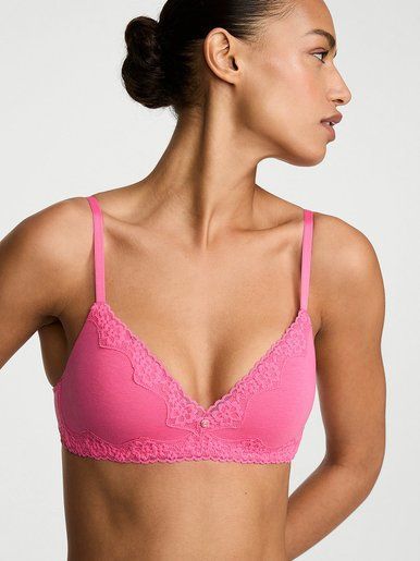 Бюстгальтер бавовняний демі без кісточок The T-Shirt Victoria's Secret