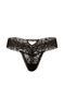 Трусики тонг Lace Keyhole PINK - 3