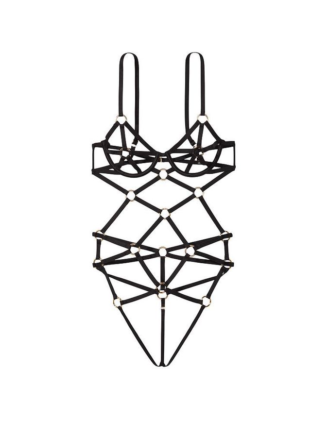 Боди Open Cup Strappy Teddy Very Sexy Victoria's Secret