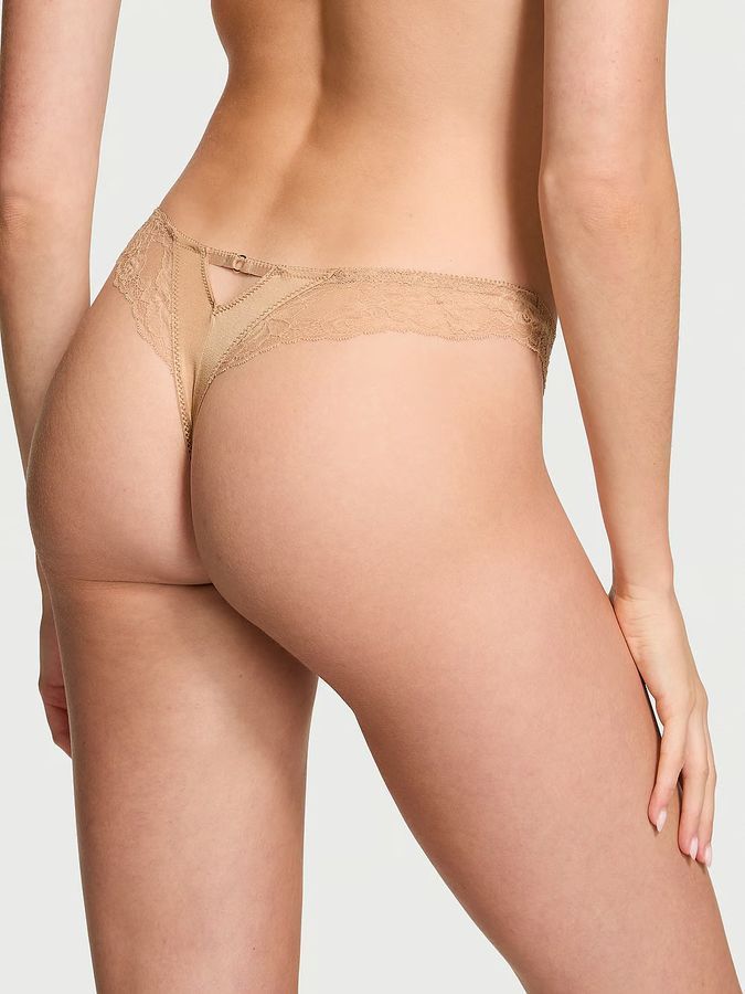 Трусики тонг Rose Lace-Trim Very Sexy Victoria's Secret