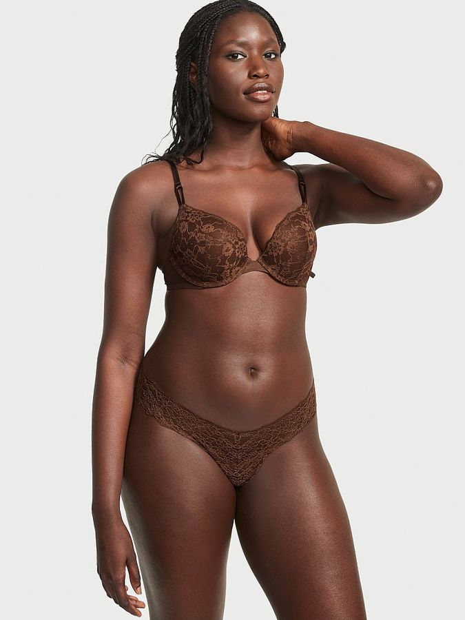 Мереживні трусики тонг The Lacie Victoria's Secret