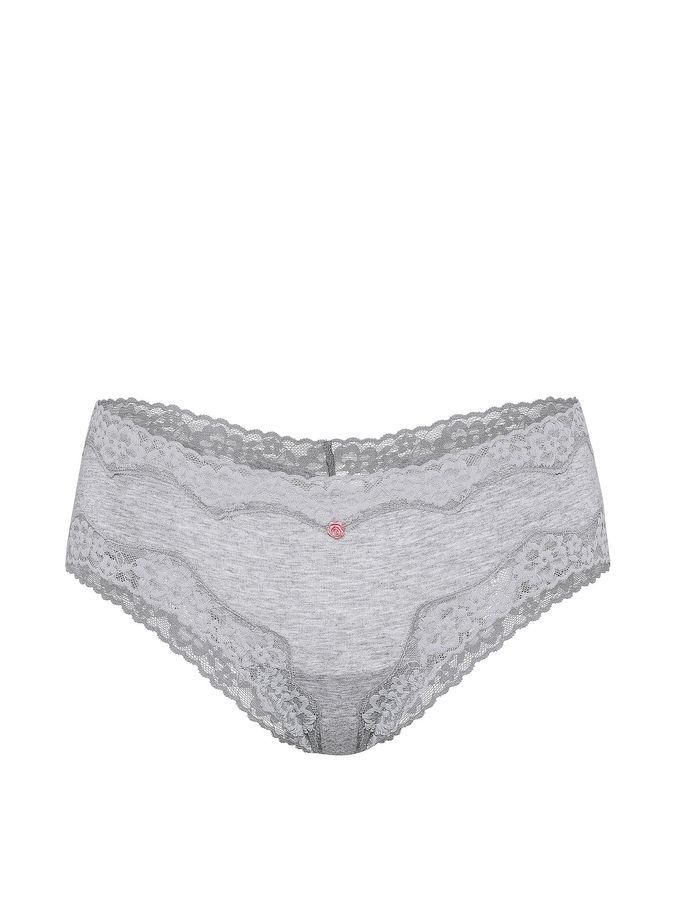 Трусики чіки Cotton Lace-Waist Cheeky Victoria's Secret