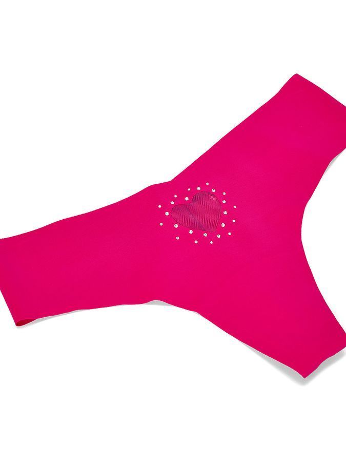 Безшовні трусики тонг No-Show Heart Victoria's Secret