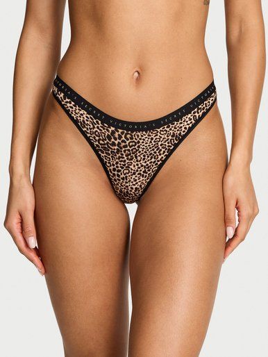 Бавовняні трусики тонг Stretch Cotton Victoria's Secret