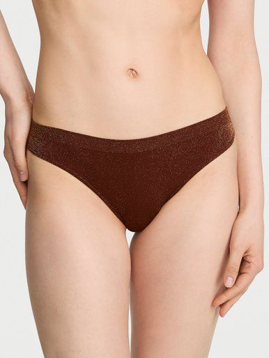Трусики тонг Seamless Shimmer Victoria's Secret