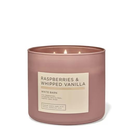 Аромасвіча Raspberries & Whipped Vanilla 411g Bath & Body Works