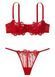 Комплект Бюстгальтер балконет & Трусики стрінги Bow Embroidery Dream Angels Victoria's Secret - 1