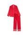 Атласна піжама з штанами Glazed Satin Long PJ Set Victoria's Secret - 3