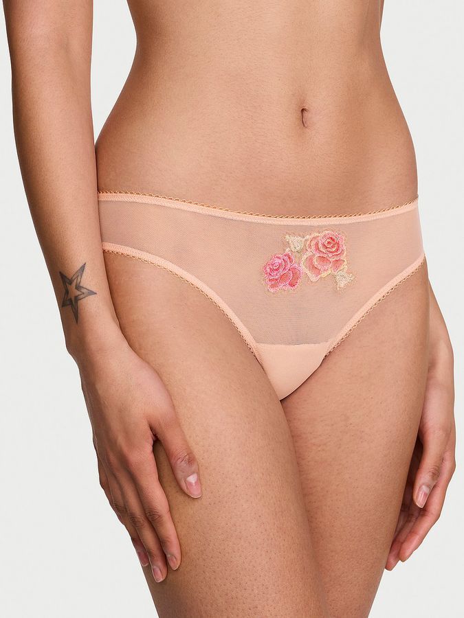 Трусики бикини Sweet Melody Motif Lace Victoria's Secret