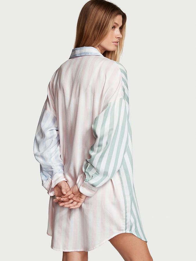 Хлопковая ночная рубашка Modal-Cotton Sleepshirt Victoria's Secret