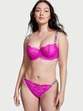 Комплект Кружевной бюстгальтер Wicked & Трусики тонг Shine Very Sexy Victoria's Secret