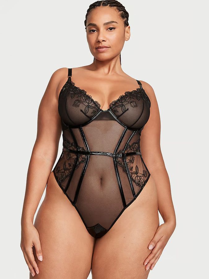 Мереживне боді з чашечками Midnight Affair Victoria's Secret