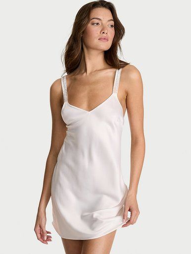 Атласний пеньюар Gradient Shine Strap Very Sexy Victoria's Secret