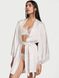 Атласный халат Lace Inset Robe Victoria's Secret - 1