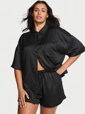 Атласна піжама з шортами Signature Satin Oversized Short PjS Victoria's Secret