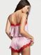 Шелковый комплект для сна Cropped Silk & Lace Cami Set Victoria's Secret - 2