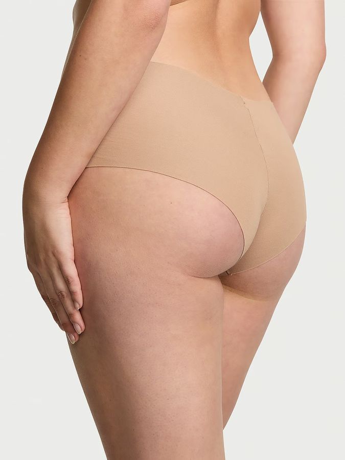 Бесшовные хлопковые трусики чики No-Show Cotton Victoria's Secret