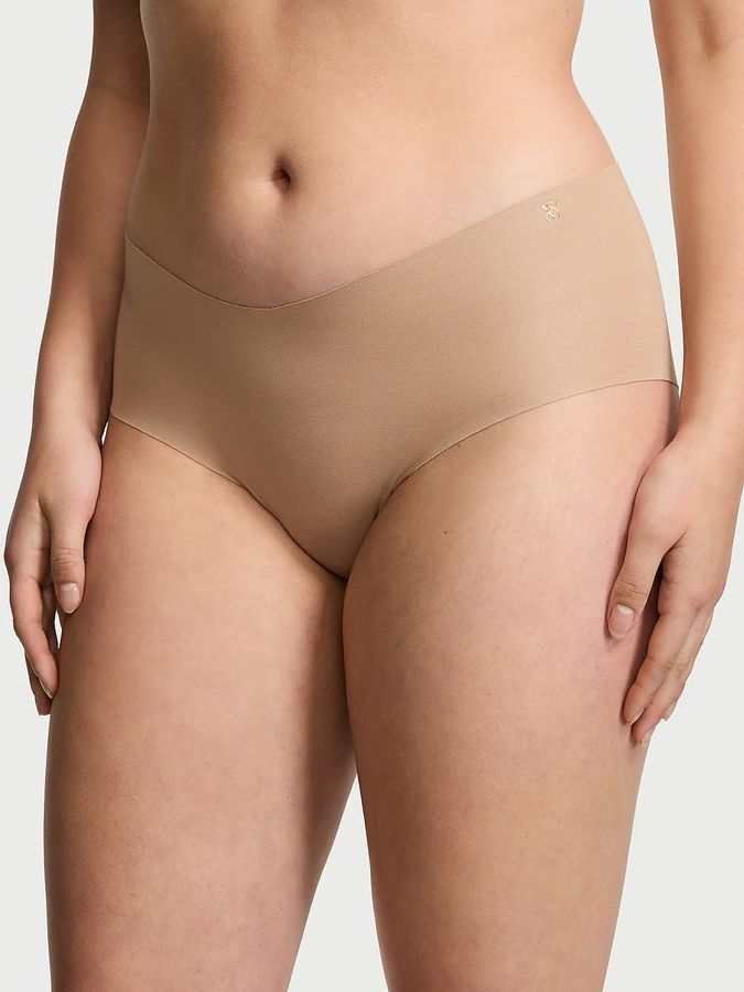 Бесшовные хлопковые трусики чики No-Show Cotton Victoria's Secret