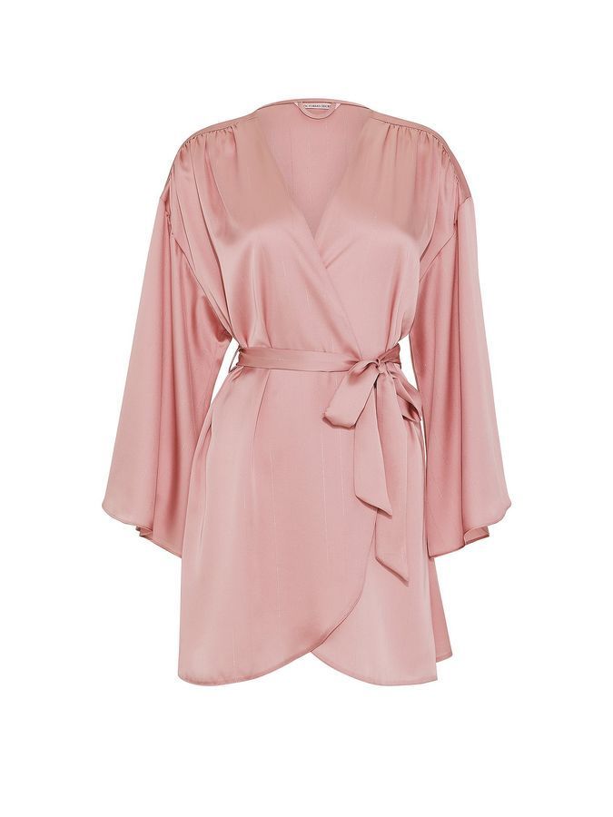 Атласний халат Satin Short Robe Victoria's Secret