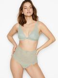 Мереживні високі трусики тонг Body by Victoria Victoria's Secret