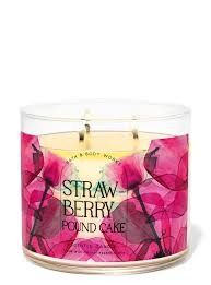 Аромасвіча Strawberry Pound Cake 411g Bath & Body Works