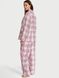 Фланелевая пижама с штанами Flannel Long PJ Set Victoria's Secret - 3
